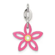 Sterling Silver Enameled Charm