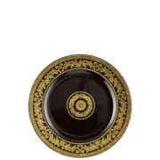 VERSACE BY ROSENTHAL,GERMANY "25 YEARS GOLD BAROQUE" TEA CUP, SAUCER, DESSERT