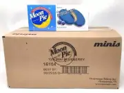 Blueberry Moon Pie Minis Marshmallow Case of 12 boxes 6 ct. 72 Moon Pies Total