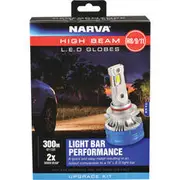 Narva High Beam LED Headlight Globes - H8/9/11, 12/24V, 18448H