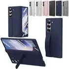 Shockproof Stand Wrist Band Case+Screen Protector​ for Samsung Z Fold 6 5 4 3