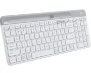 NEW Logitech K580 Slim Multi-Device Wireless Keyboard Phone Tablet Holder Compac
