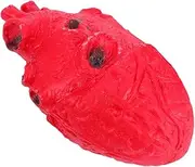 SUPVOX Fake Heart Props Indoor Gothic Decor Halloween Decoration Halloween Heart Prop Heart Decoration Scary Decorations Spooky Halloween Decor Halloween House Decorations Red Emulsion