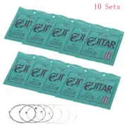 10 Sets of 6 Orphee RX17 Electric Guitar Strings Nickel Alloy Normal Light C8S0