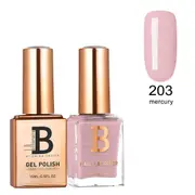 Billionaire Gel Polish UV LED & Nail Lacquer Duo 203 Mercury 15ml