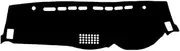 Car Flannel Dashboard Cover Dash Mat for Suzuki Grand Vitara III 2006-2015 Dashboard Cover Mat Black Sun Shade Protect Carpet Anti-Glare