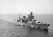 Top Secret USS Indianapolis PHOTO Delivered Little Boy Nuclear Bomb Parts Navy