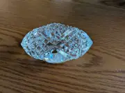 VTG Waterford Crystal Football " Marked Texas Stadium & Pepsi" RARE PIECE