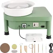 Pottery Wheel Ceramic Machine with Foot Pedal, Electric Pottery Machine with Detachable Basin for Pottery Studio/Home Pottery DIY/Pottery Training School Christmas