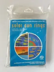 Solar Sun Rings UV Resistant Pool Spa Heater Circular Palm Tree Design