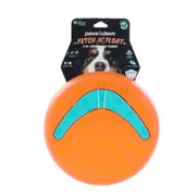 Paws & Claws Pet/Dog 2-in-1 Fetch N' Play 23.5cm Boomerang Flyer Toy