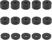 EMSea 15Pcs M8 Rubber Spacer Kit Assorted Thickness Standoff Washer for DIY Damping Absorbing Impact 26x15mm 26x10mm 26x5mm 5Pcs Each Size