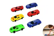 6pc Toy Racing Car Vehicle Model For Ages 3 Up Kids Gift