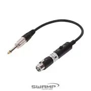 SWAMP Impedance Transformer Matcher DI XLR(f) - 1-4(m) - Mic to Guitar Amp!