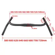Carbon Gravel H handlebar Big Flare Bar Cycle Cross Road MTB Bike Handlebars