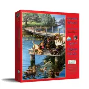 SunsOut Summer School 500 pc Large Pieces Jigsaw Puzzle 28497
