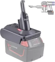 For Dyson V8 V7 Adapter for Milwaukee 18V Battery Convert to V7 Vacuum Cleaner