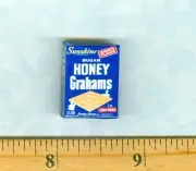 Dollhouse Miniature size Vintage Graham Cracker Box