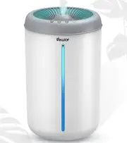 VEWIOR No Leaks 4.5L Cool Mist Humidifiers, Large Room Top Filling Up To 48 Hr