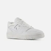 在飛比找momo購物網優惠-【NEW BALANCE】休閒鞋 550 女鞋 白 全白 小