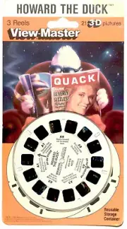 HOWARD THE DUCK 3d View-Master 3 Reel Set SEALED - 1986 Marvel Comics Lucasfilm