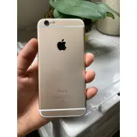 在飛比找蝦皮購物優惠-iPhone 6 32G  金色 外觀八成新 電池差 缺盒 