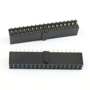 10Pcs 2.54mm Pitch Female Pin Header Strip 2x17 34 Pin Polarizing Key Connector