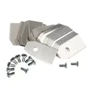 30Pack Silver Lawnmower Cutter Blades For Husqvarna Automower/Gardena Robotic