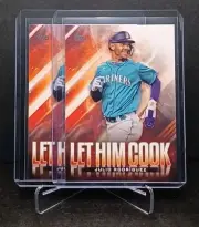 2024 Topps Update Series #LHC-11 Julio Rodriguez Let Him Cook Insert Lot