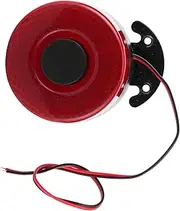 Reversing Horn Vehicle Auto Warning Back Up Car Alarm Speaker Buzzer Sound Light Red ABS Universal Fit for 12/24V Loud 100db General