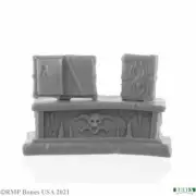 PROFANE ALTAR AND BOOKS Reaper Miniatures Dark Heaven Bones REM77721 D&D