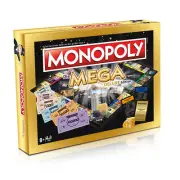 Monopoly - Mega Deluxe Board Game Social Game Luxury Edition Mega Edition
