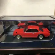 600 Mark43 Nissan Skyline GTR KPGC10 Red 1/43 Miniature Car Model US Minicar
