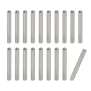 4x25mm Dowel Pins, 50pcs Round Head Flat Chamfered End Dowel Pin