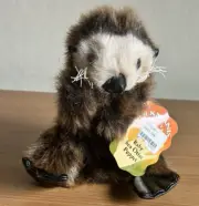 Folkmanis Baby Sea Otter Hand Puppet Plush Toy New With Tag 11” Educational