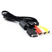 RCA AV TV Audio Video Cable For PlayStation PS1 PS2 PS3 Console HDMI Adapter q