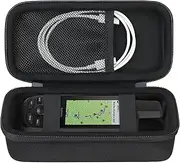 [Supmay] Hard Travel Case for Garmin GPSMAP 67i / 64sx / 66i / 66s / 65s Rugged Handheld GPS Navigator and Satellite Communicator, Protective Pouch Carrying Bag with Mesh Pocket for USB Cable, Black