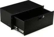 On-Stage Stands RDLS4000 4U Locking Rack Drawer (Shallow)