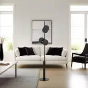 Amparo Floor Lamp 2Lt in Black