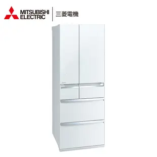 三菱電機605L旗艦玻璃日製冰箱-白 MR-WX61C-W-C1 【全國電子】