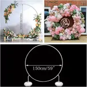 Round Balloons Arch Kit DIY Wreath Frame Stand Holder for Party Decoration