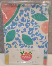 Vtg NOS Marimekko Square Vinyl Tablecloth 52"x70" Fallani & Cohn PELI Made USA