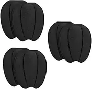 3 Pairs Shoe Tongue Protector Adhesive Tongue Cushion Pads Shoe Filler Cushion Tongue Insert for Shoes Tongue Grip Black