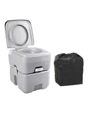 [Weisshorn] Portable Camping Toilet 20L in White