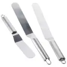 1/3pcs Stainless Steel Thickened Frosting Cream Tool Cake Cream Spatula Bakery