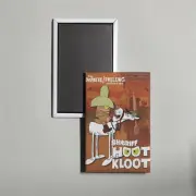 Sheriff Hoot Kloot Mini TV Show Poster Fridge Locker Magnet