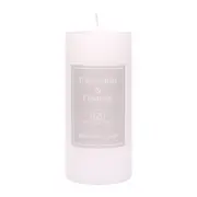 Unscented Pillar Candle - White