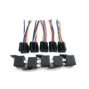 5 Absolute USA 12V 30/40 Amp SPDT Automotive Marine Bosch / Tyco Style 5 Pin Rel