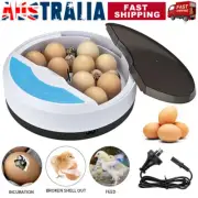 9 Egg Incubator Fully Automatic Digital Temperature Chicken Duck Eggs Poultry