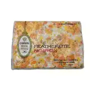 Cannon Royal Family Featherlite Sheet Twin Flat Mod Orange MOD 70’s Flowers